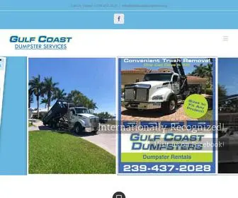 Gulfcoastdumpsters.org(Gulf Coast Dumpsters) Screenshot