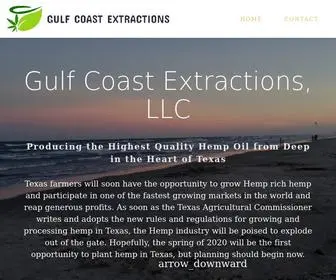 Gulfcoastextractions.com(Gulf Coast Extractions) Screenshot