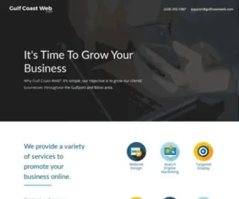 Gulfcoastweb.com(Gulf Coast Web) Screenshot