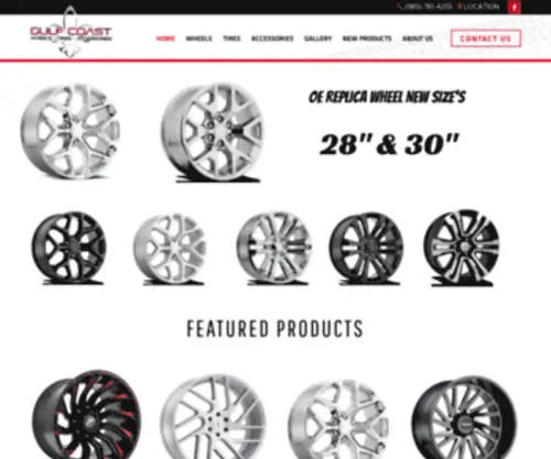 Gulfcoastwheels.com(Wheels) Screenshot
