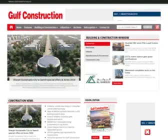 Gulfconstructiononline.com(Gulf Construction Online) Screenshot
