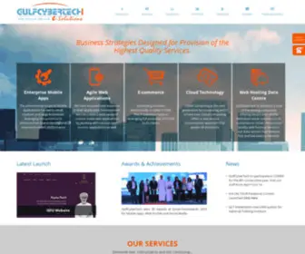 Gulfcybertech.com(Web design company) Screenshot