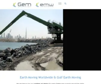 Gulfearthmoving.com(Gulf Earth Moving) Screenshot