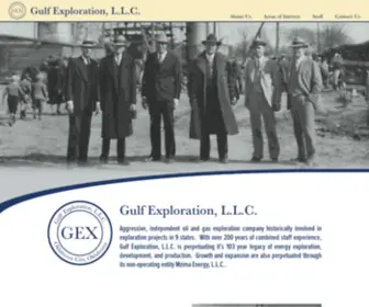 Gulfexploration.com(Gulf Exploration) Screenshot