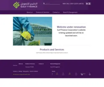 Gulffinance.com(Gulf Finance Corporation) Screenshot