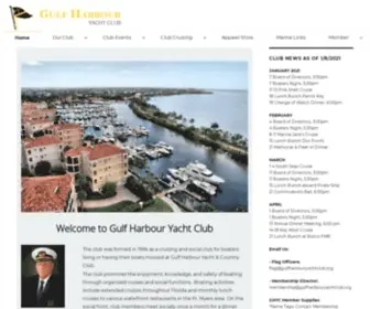 Gulfharbouryachtclub.org(Gulf Harbour Yacht Club) Screenshot