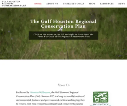Gulfhoustonrcp.org(Houston Wilderness) Screenshot