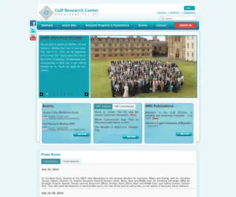 Gulfinthemedia.com(Gulf Research Center) Screenshot
