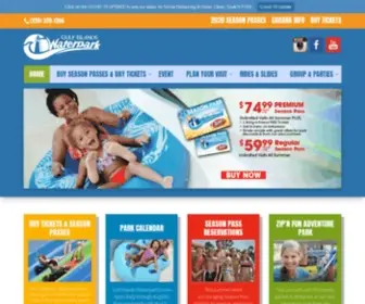 Gulfislandswaterpark.com(Gulf Islands Waterpark Gulfport MS) Screenshot