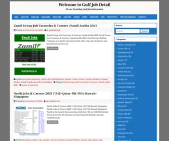 Gulfjobdetail.com(Gulf Job Detail) Screenshot