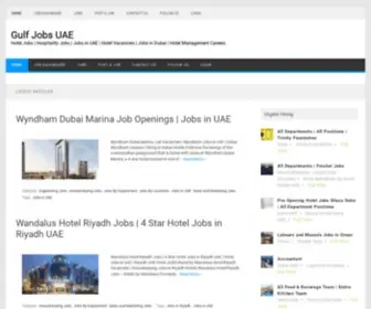 Gulfjobsuae.com(Gulf Jobs UAE) Screenshot