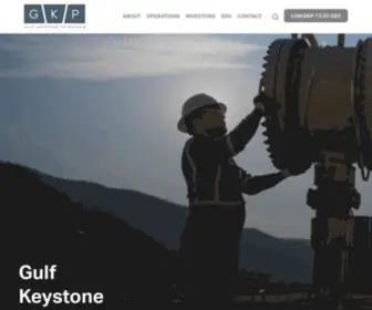 Gulfkeystone.com(Gulf Keystone) Screenshot