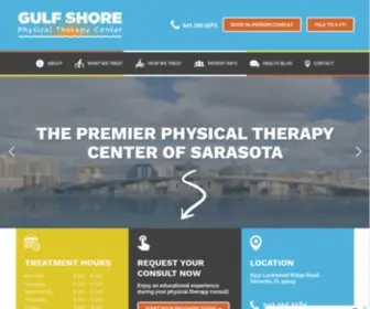 Gulfshorept.com(Gulf Shore Physical Therapy Center) Screenshot