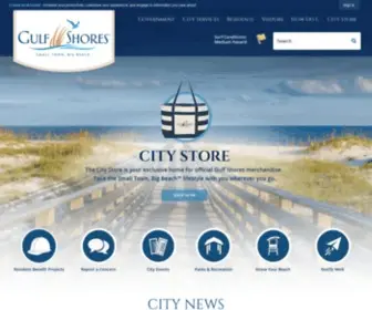 Gulfshoresal.gov(Gulf Shores) Screenshot