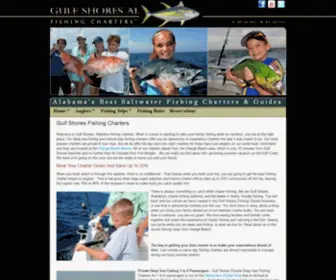 Gulfshoresfishing.com(Gulf Shores Fishing Charters) Screenshot