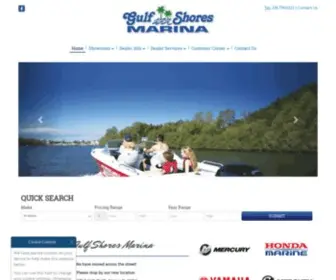 Gulfshoresmarina.com Screenshot