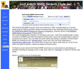 Gulfsouthbmw.org(Main Page) Screenshot