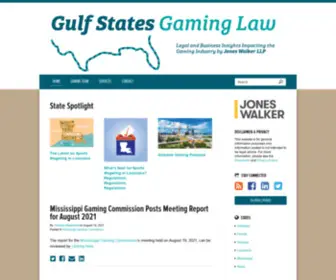 Gulfstatesgaminglaw.com(Gulf States Gaming Law) Screenshot