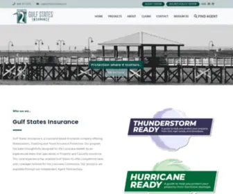 Gulfstatesinsure.com(Gulf States Insurance) Screenshot