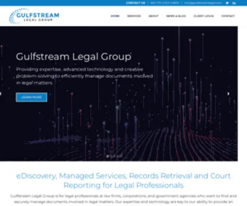Gulfstreamlegal.com(Gulfstream Legal Group) Screenshot