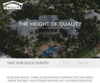 Gulfstreamroofing.com(Gulfstream Roofing) Screenshot