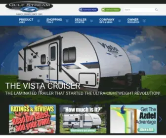 Gulfstreamrvtrailers.com(Gulf Stream Coach Inc) Screenshot