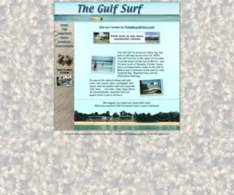 Gulfsurf.com(The gulf surf) Screenshot