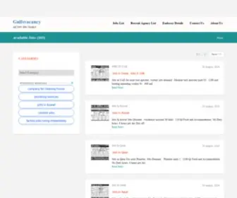 Gulfsvacancy.com(Find Your Dream Job Today) Screenshot