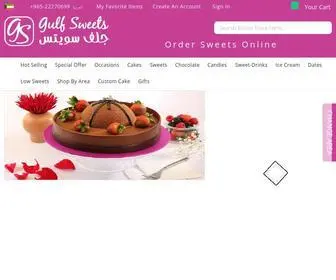 Gulfsweets.com(Order Sweets Online) Screenshot
