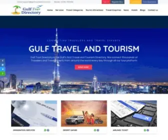 Gulftourdirectory.com(Gulf Travel Directory) Screenshot