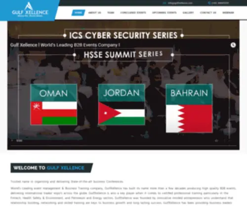 GulfXellence.com(Gulf Xellence) Screenshot