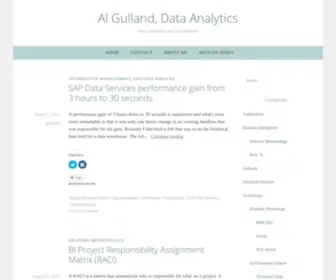 Gulland.com(Data, Analytics and Architecture) Screenshot