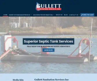 Gullettsanitation.com(Gullett Sanitation Services) Screenshot