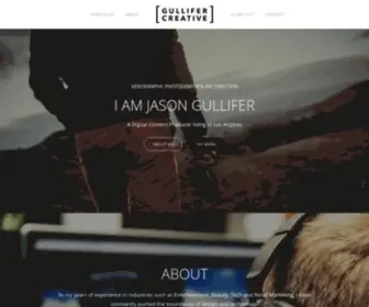 Gullifercreative.com(My Creative Portfolio) Screenshot