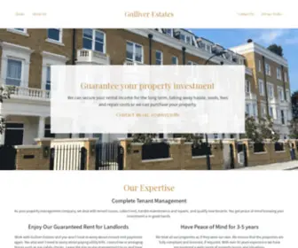 Gulliverestates.com(Property management company) Screenshot