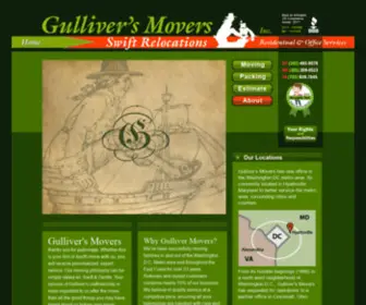 Gulliversmovers.com(Gullivers Movers) Screenshot