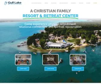 Gulllake.org(Christian Retreat Centers in Indiana) Screenshot