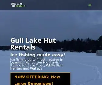 Gulllakehutrentals.ca(Gull Lake Hut Rentals) Screenshot