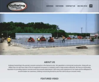 Gullwingcontracting.com(Gullwing Contracting) Screenshot