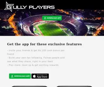 Gullyplayers.com(Fantasy) Screenshot