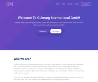 Gulmarginternational.com(Gulmarg International GmbH) Screenshot