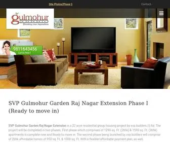 Gulmohurgarden.com(SVP Gulmohur Garden Raj Nagar Extension) Screenshot