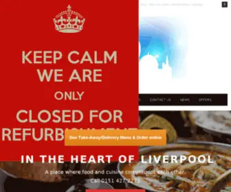 Gulshan-Liverpool.com(Indian Restaurant liverpool) Screenshot