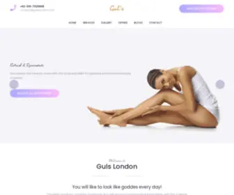 Gulslondon.com(GulsLondon Best Beauty Salon London) Screenshot