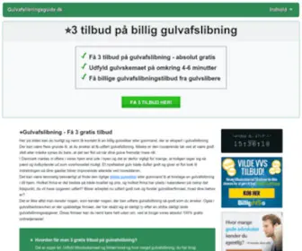 Gulvafslibningsguide.dk(Gulvafslibningsguide) Screenshot