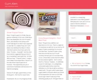 Gumalert.com(Gum Alert) Screenshot