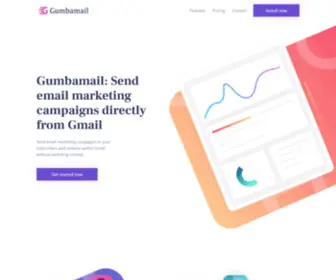 Gumbamail.com(Email marketing campaigns within Gmail) Screenshot