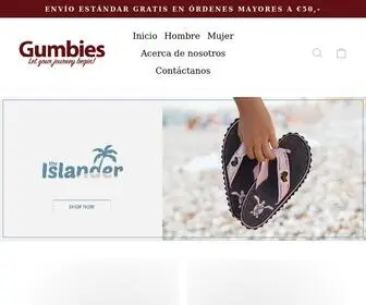Gumbies.es(Gumbies UK) Screenshot