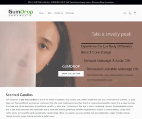 Gumdrop.com.au(GumDrop Australia) Screenshot