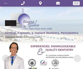 Gummdental.com(Belleair Dentist) Screenshot